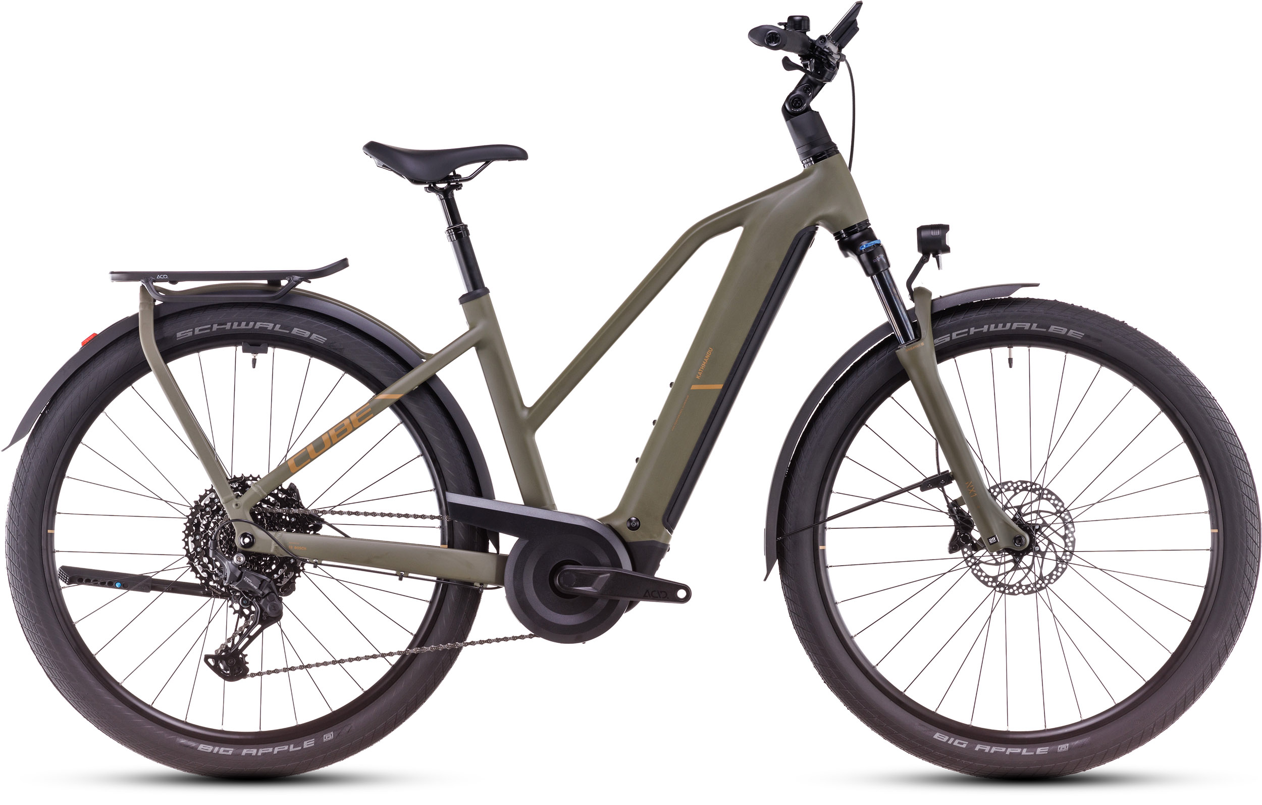 Cube Kathmandu Hybrid Pro 800 Lady dustyolive´n´gold