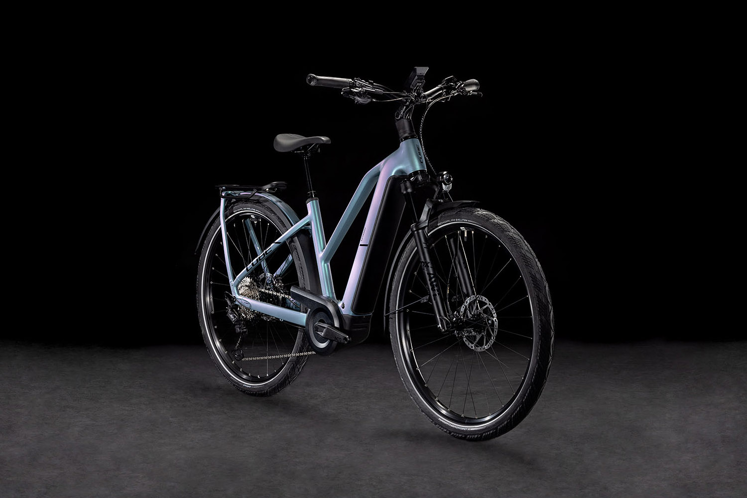 Cube Kathmandu Hybrid SLX 800 Lady smaragdgrey´n´black – Bild 2