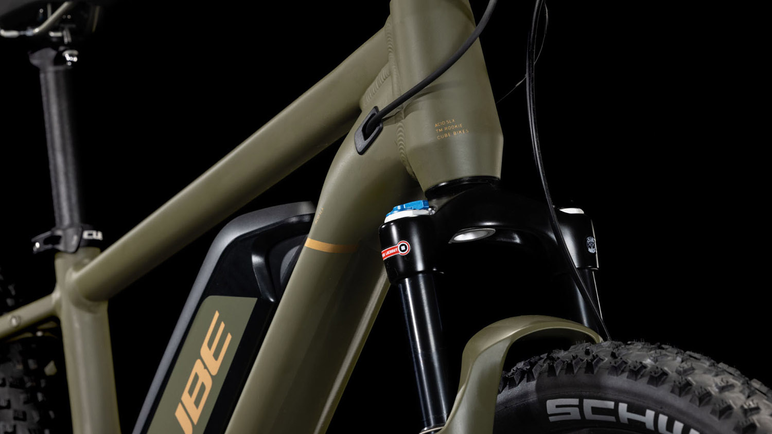 Cube Acid 240 Hybrid Rookie SLX 500 dustyolive´n´gold – Bild 7