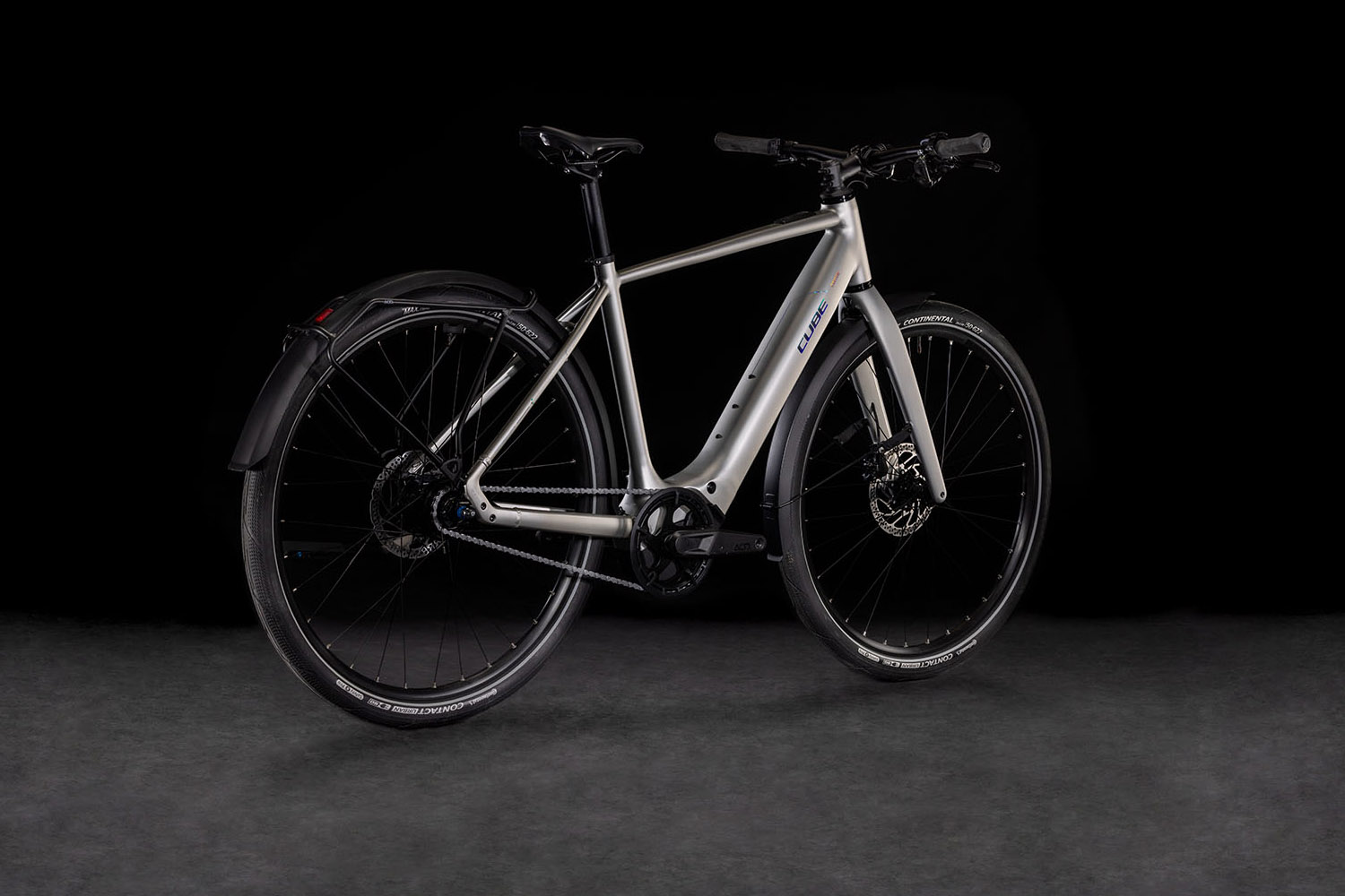 Cube Editor Hybrid SLX FE 400X sleekgrey´n´spectral – Bild 3