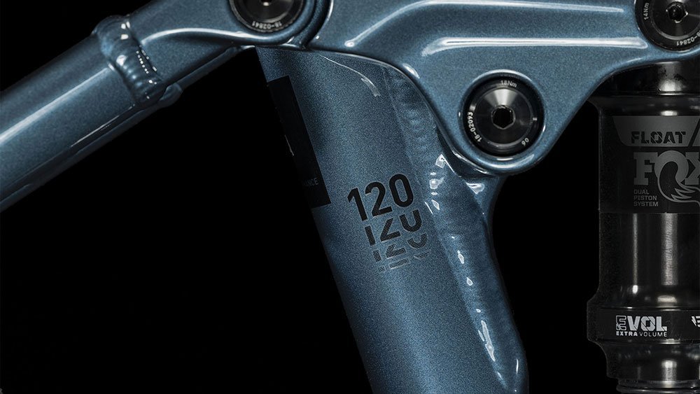 Cube Stereo Hybrid 120 Race 750 petrolblue´n´chrome – Bild 4