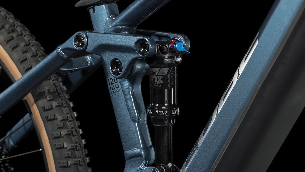 Cube Stereo Hybrid 120 Race 750 petrolblue´n´chrome – Bild 5